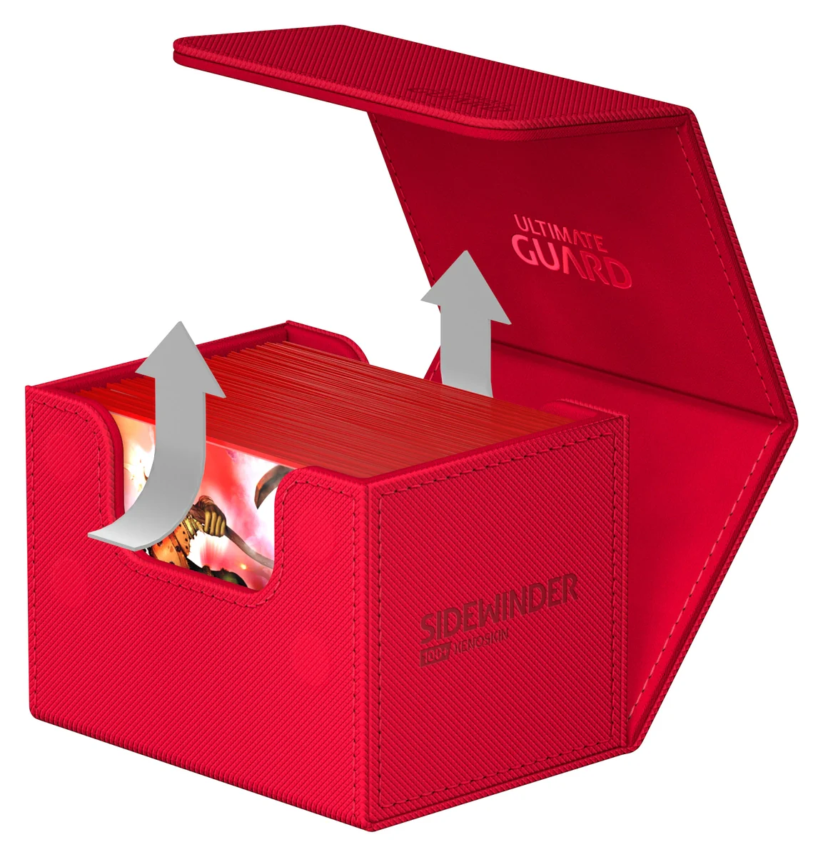 Ultimate Guard Sidewinder 100+ Xenoskin - Red - Image 5