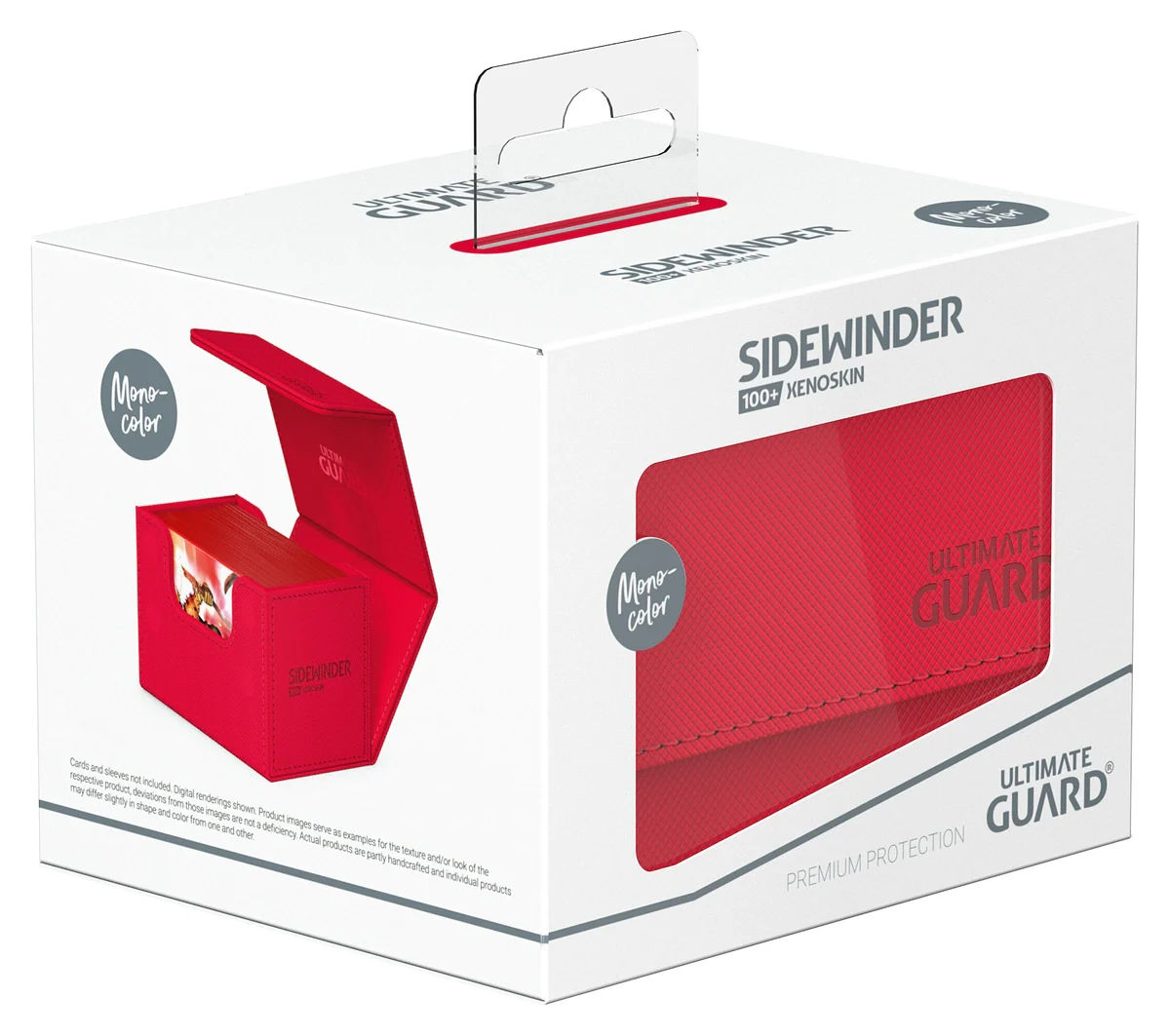 Ultimate Guard Sidewinder 100+ Xenoskin - Red - Image 6