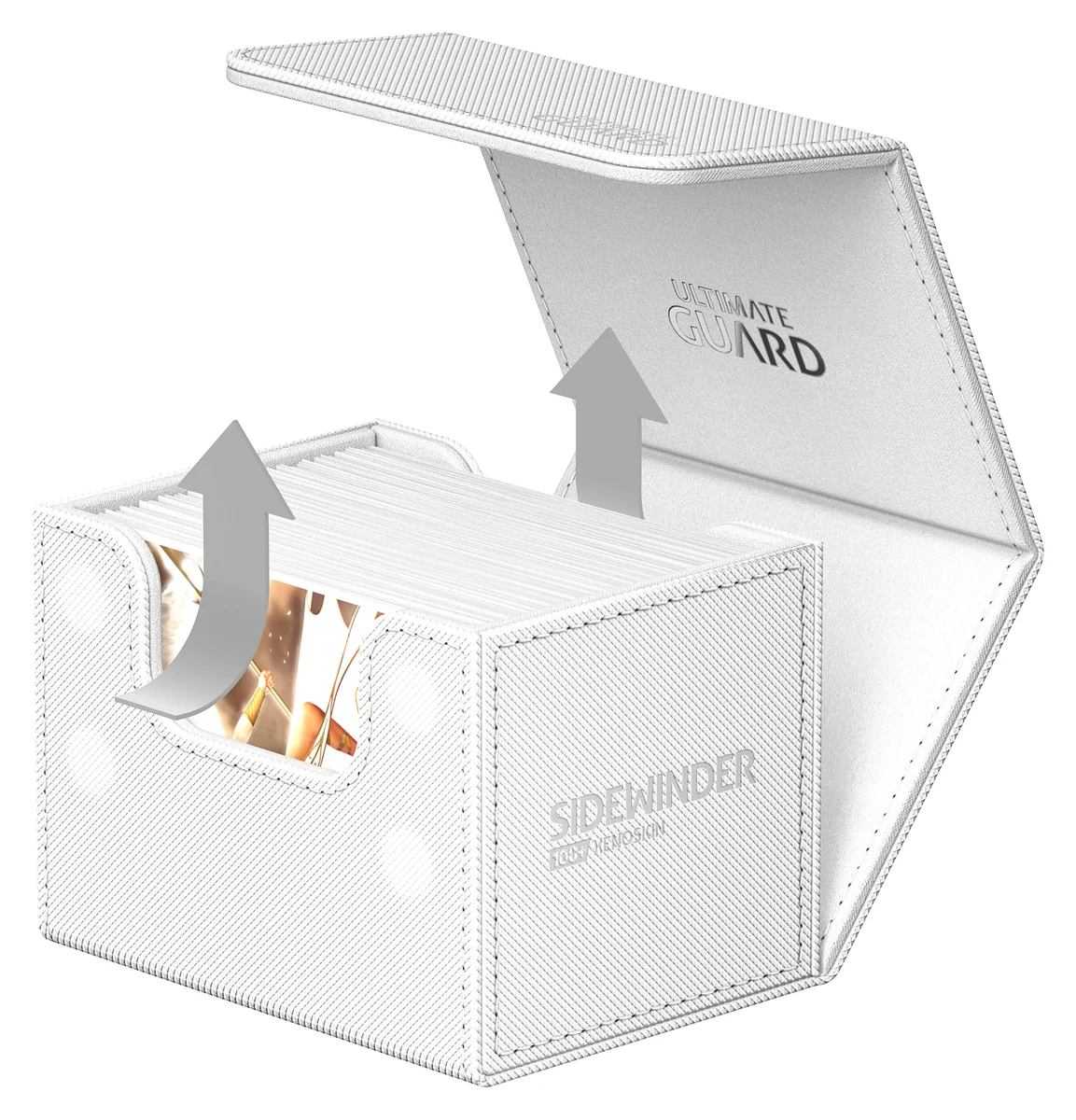 Ultimate Guard Sidewinder 100+ Xenoskin - White - Image 5